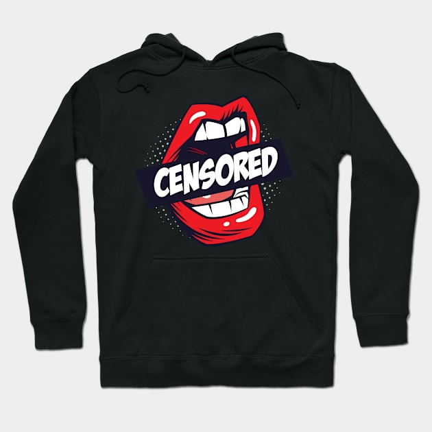 Censored Hoodie by FairyTees